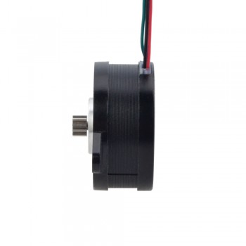 E-Serie Rund Nema 14 Schrittmotor Bipolar 0.9 Grad 8Ncm 1.0A 4 Drähte Kleiner Hybrid-Schrittmotor