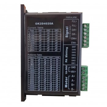 Digitaler Schritttreiber 0,2-2A 5-24 VDC für NEMA 8, NEMA 11, NEMA16, NEMA17 Schrittmotor