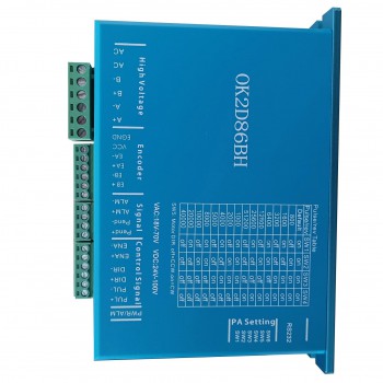 Closed-Loop-Schritttreiber 0~8,2A 18~70VDC für Nema 34 Schrittmotor