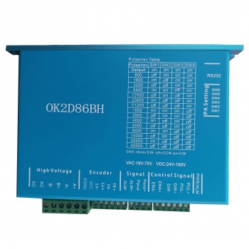 Closed-Loop-Schritttreiber 0~8,2A 18~70VDC für Nema 34 Schrittmotor