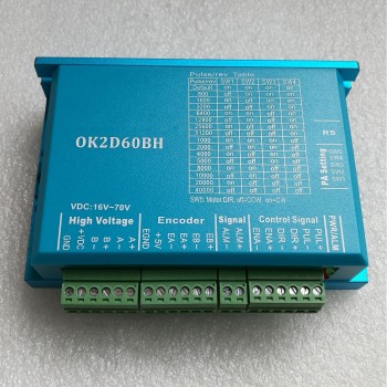 Geschlossener Kreislauf-Schritttreiber 0~5,6A 16~70VDC für Nema 23, Nema 24 Schrittmotor