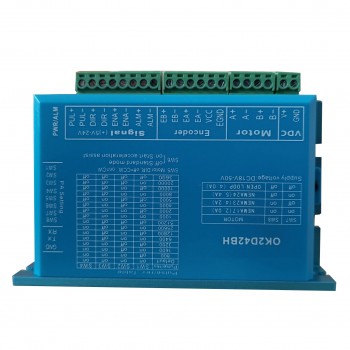 Closed-Loop-Schritttreiber 0~5,6A 18~70VDC für Nema 17, Nema 23, Nema 24 Schrittmotor