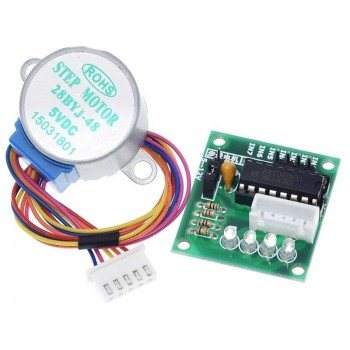 5V 12V 4-Phasen 28BYJ-48 DC Getriebe Schrittmotor + ULN2003 Treiberplatine ULN2003 PIC MCU DIY