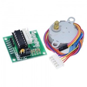 5V 12V 4-Phasen 28BYJ-48 DC Getriebe Schrittmotor + ULN2003 Treiberplatine ULN2003 PIC MCU DIY