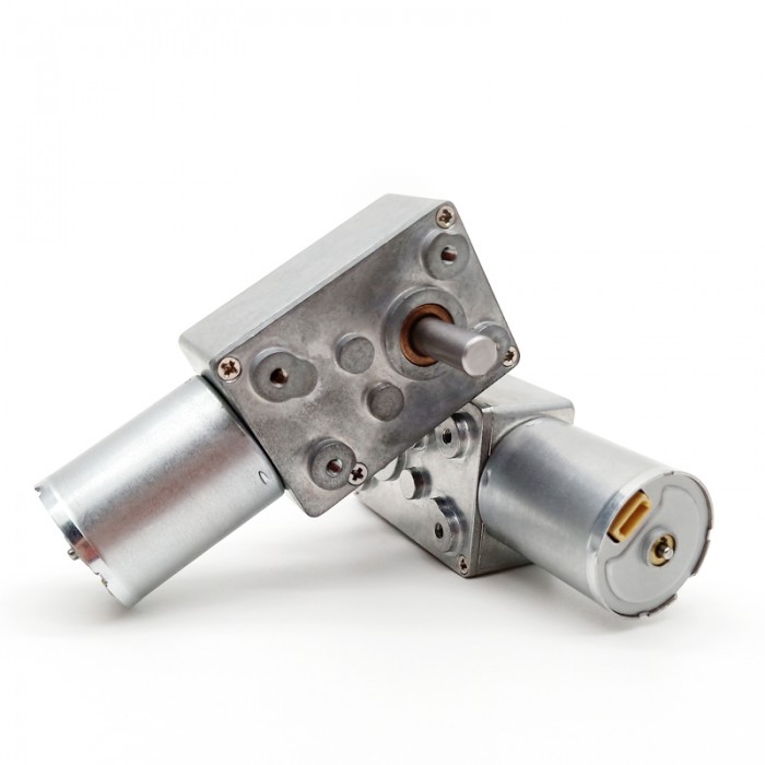 2 Stück Bürstenloser Schneckengetriebemotor, 12V / 24V, 8 kg·cm, 4500 U/min, 32 × 76,8 mm