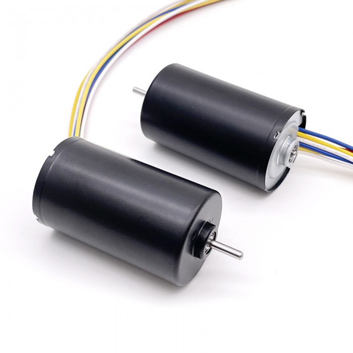 2 Stück Brushless BLDC-Motor 12V / 24V, 150 g·cm, 28 × 47 mm, 3 mm Welle