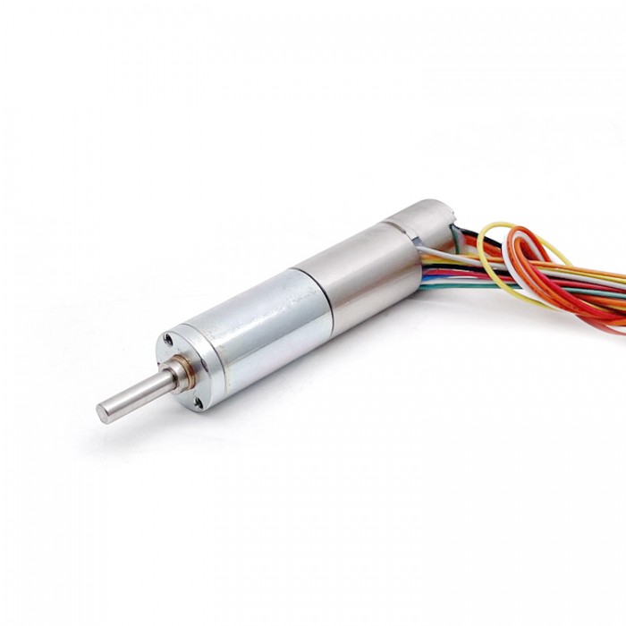 2 Stück 6V 12V kernloser bürstenloser Gleichstrommotor, bürstenloser Getriebemotor, Planetengetriebe, 12 mm