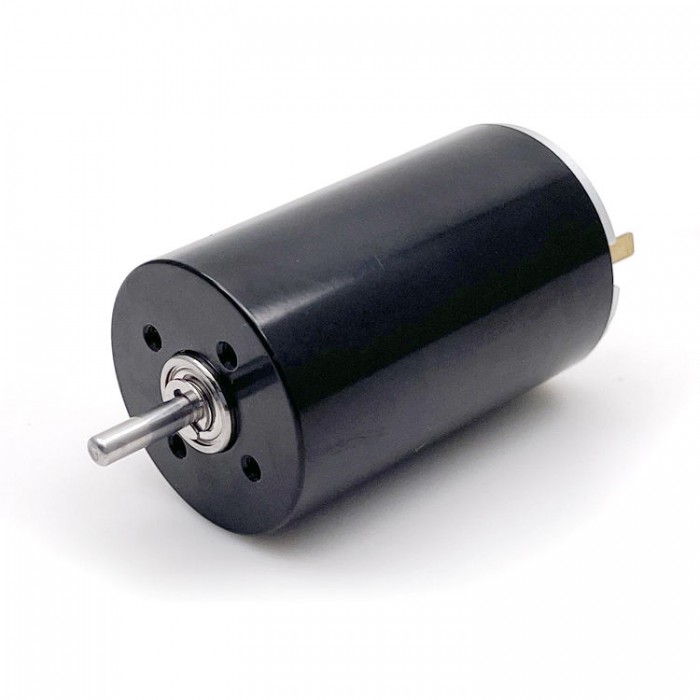 2 Stück Coreless-Gleichstrommotor, 12V / 24V, 1300–1500 mA, 1150 g·cm, 5500–6900 U/min, 45W, Ø28 × 45 mm