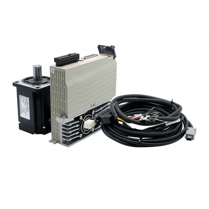 400W / 600W / 750W / 1000W AC-Servomotor & Treiber-Set 110V / 220V, 1,27–3,8 Nm für CNC-Graviermaschine