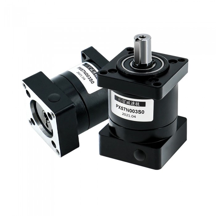 PX57 Planetengetriebe / Geschwindigkeitsreduzierer für NEMA 23 Schrittmotor,8mm Eingangswelle