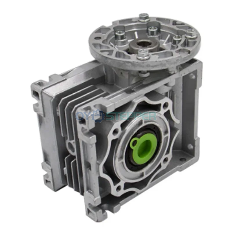 STEPPERONLINE Schneckengetriebe NMRV30 – 15:1 Übersetzung, 11 Mm Eingangswelle, 14 Mm Hohlwelle, Für NEMA 23