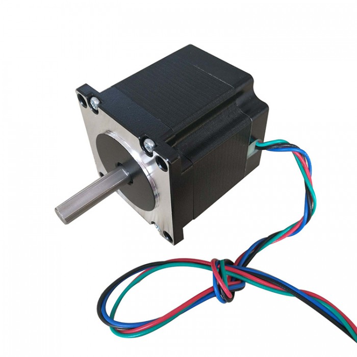 OUKEDA NEMA 23 Schrittmotor, 1,8°, 12,35 Ncm 2-Phasen, 57 × 57 mm, D-Cut Welle