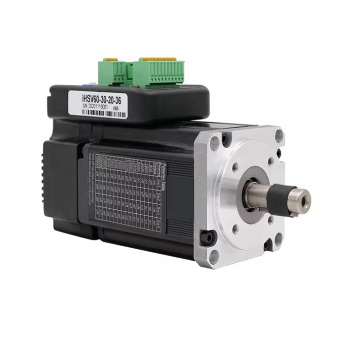 JMC NEMA 23 AC-Servomotor mit integriertem Treiber, 200W, 36V, 0,65 Nm, 3-Phasen, 3000 U/min, 60 × 60 mm