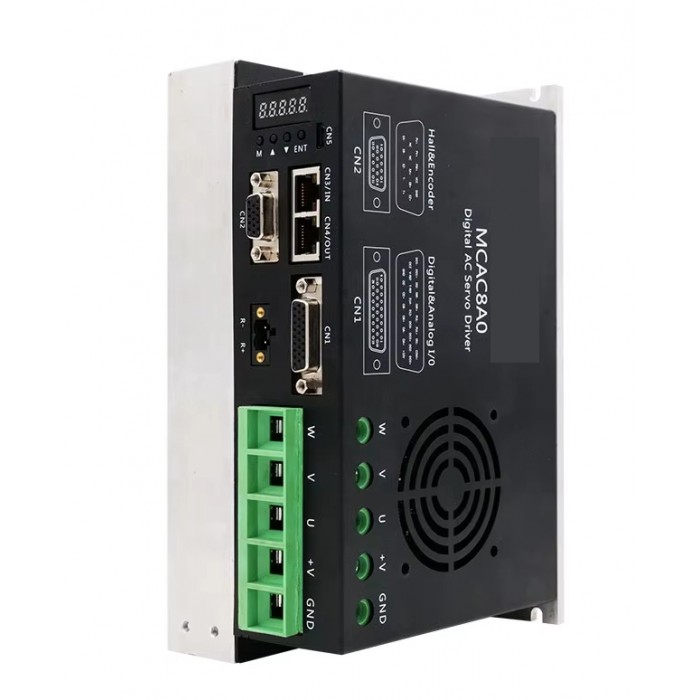 MCAC8A0 Digitaler Servo-Controller, 3-Phasen, 24–110V, 100A, 1000W für 110 / 130 mm Servomotor
