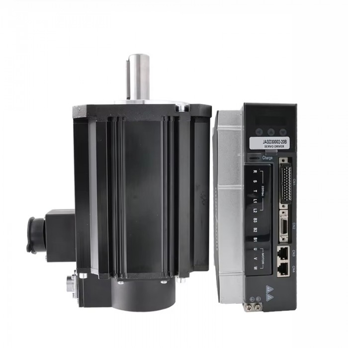 2,3kW AC-Servomotor & Servotreiber-Set, 14,64 Nm, 1500 U/min, 12,3A, mit 17-Bit Absolut-Magnet-Encoder
