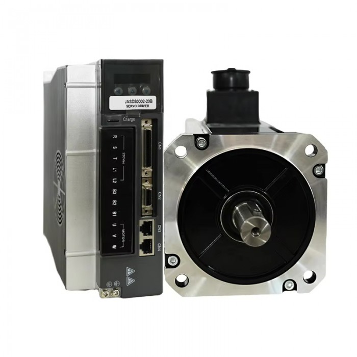 3000W AC-Servomotor & Treiber-Kit mit Bremse, 14,32 Nm, 2000 U/min, 13,6A, 17-Bit Encoder, 130 × 130 mm