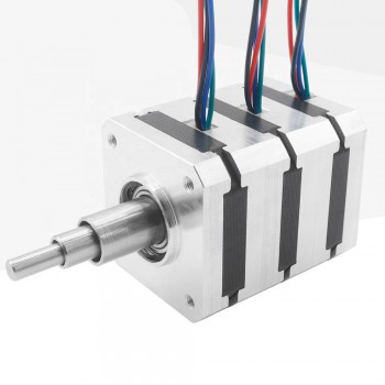 Mehrschichtiger NEMA 17 Schrittmotor, 1,8°, 0,4A, 12V, 200 mN·m, 2-Phasen, DC-Hybrid-Schrittmotor