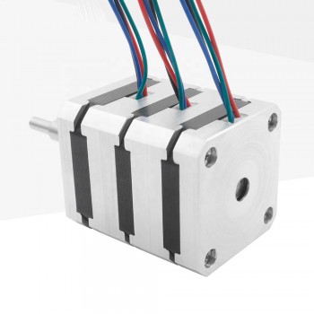 Mehrschichtiger NEMA 17 Schrittmotor, 1,8°, 0,4A, 12V, 200 mN·m, 2-Phasen, DC-Hybrid-Schrittmotor