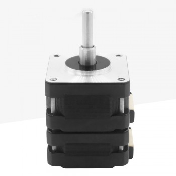 Mehrlagiger NEMA 16 Schrittmotor, 1,8°, 0,4A, 10,4V, 200 mN·m, 2-Phasen DC-Hybridmotor