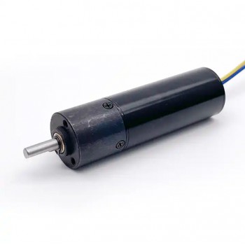 2 Stück BLDC-Getriebemotor GMP20-TEC2047, Ø20 mm, 12V / 24V, 3,0 kg·cm, mit Planetengetriebe