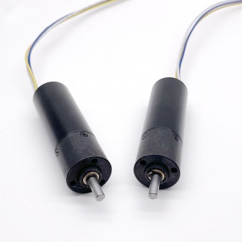 2 Stück BLDC-Getriebemotor GMP20-TEC2047, Ø20 mm, 12V / 24V, 3,0 kg·cm, mit Planetengetriebe