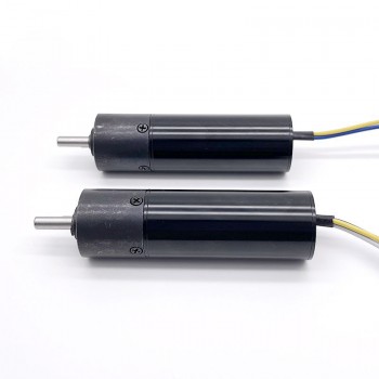 2 Stück BLDC-Getriebemotor GMP20-TEC2047, Ø20 mm, 12V / 24V, 3,0 kg·cm, mit Planetengetriebe