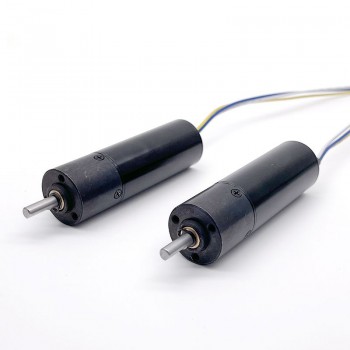2 Stück BLDC-Getriebemotor GMP20-TEC2047, Ø20 mm, 12V / 24V, 3,0 kg·cm, mit Planetengetriebe