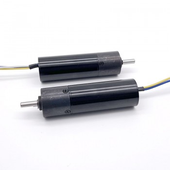 2 Stück BLDC-Getriebemotor GMP20-TEC2047, Ø20 mm, 12V / 24V, 3,0 kg·cm, mit Planetengetriebe