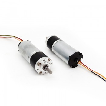 2 Stück BLDC-Getriebemotor MP22-TEC2238, Ø22 mm, 12V / 24V, 3,0 kg·cm, 3W, CW/CCW, mit Planetengetriebe