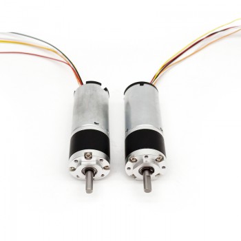 2 Stück BLDC-Getriebemotor MP22-TEC2238, Ø22 mm, 12V / 24V, 3,0 kg·cm, 3W, CW/CCW, mit Planetengetriebe