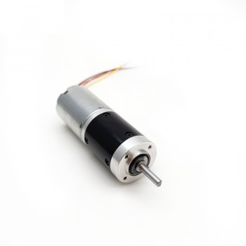 2 Stück BLDC-Getriebemotor GMP24-TEC2430, Ø24 mm, 12V / 24V, 5,0 kg·cm, 2,3W, mit Planetengetriebe
