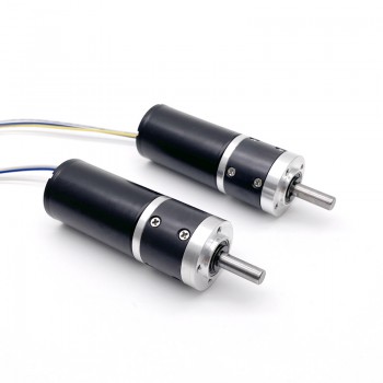 2 Stück BLDC-Getriebemotor GMP28-TEC2838, Ø28 mm, 12V / 24V, 20 kg·cm, 6,6–11,5W, mit Planetengetriebe