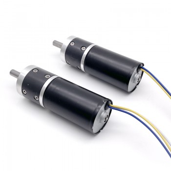 2 Stück BLDC-Getriebemotor GMP28-TEC2838, Ø28 mm, 12V / 24V, 20 kg·cm, 6,6–11,5W, mit Planetengetriebe