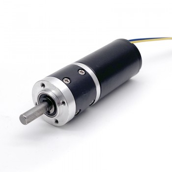 2 Stück BLDC-Getriebemotor GMP28-TEC2838, Ø28 mm, 12V / 24V, 20 kg·cm, 6,6–11,5W, mit Planetengetriebe