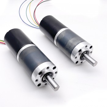 2 Stück BLDC-Getriebemotor GMP42-TEC4260, Ø42 mm, 12V / 24V, 60 kg·cm, 21W, mit Planetengetriebe