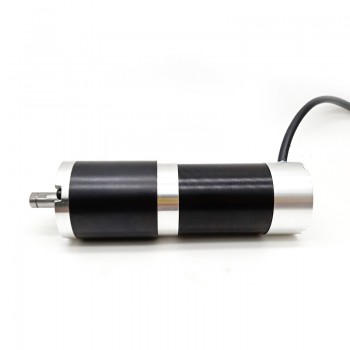 2 Stück BLDC-Getriebemotor GMP60-TEC56100, Ø60 mm, 12V / 24V, 200 kg·cm, 18–132W, mit Planetengetriebe