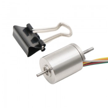 2 Stück bürstenloser, kernloser DC-Motor, 5V / 7,4V, 12 × 15 mm, 4 g·cm