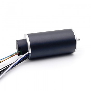 2 Stück bürstenloser DC-Getriebemotor, 24V / 36V, kernlos, 1,2–2,4 kg·cm, 36 × 70 mm