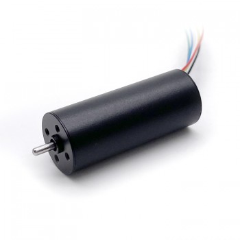 2 Stück BLDC-Motor 12V / 24V, bürstenlos, Permanentmagnet, 50 g·cm, 16 × 40 mm