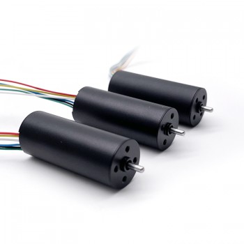 2 Stück BLDC-Motor 12V / 24V, bürstenlos, Permanentmagnet, 50 g·cm, 16 × 40 mm