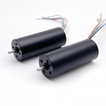 2 Stück BLDC-Motor 12V / 24V, bürstenlos, Permanentmagnet, 50 g·cm, 16 × 40 mm