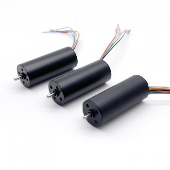 2 Stück BLDC-Motor 12V / 24V, bürstenlos, Permanentmagnet, 50 g·cm, 16 × 40 mm
