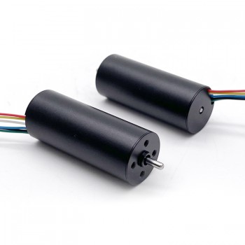 2 Stück BLDC-Motor 12V / 24V, bürstenlos, Permanentmagnet, 50 g·cm, 16 × 40 mm