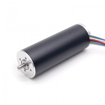 2 Stück bürstenloser Planeten-DC-Getriebemotor, 12V / 24V, kernlos, 800 g·cm, 22 × 60 mm