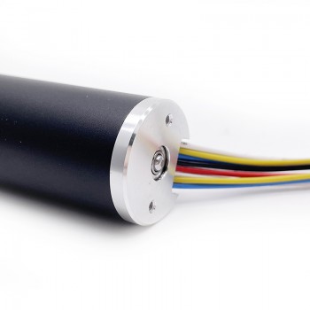 2 Stück bürstenloser Planeten-DC-Getriebemotor, 12V / 24V, kernlos, 800 g·cm, 22 × 60 mm