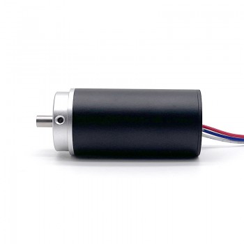 2 Stück bürstenloser, kernloser DC-Motor mit Planetengetriebe, 24V, Ø22 mm