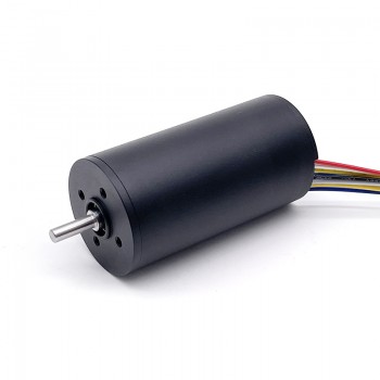 2 Stück bürstenloser, kernloser DC-Motor mit Planetengetriebe, 24V, Ø22 mm