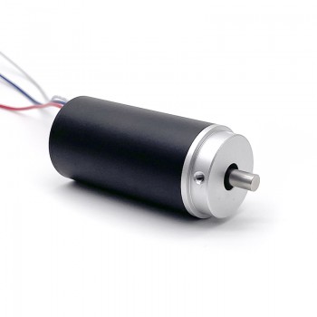 2 Stück bürstenloser, kernloser DC-Motor mit Planetengetriebe, 24V, Ø22 mm