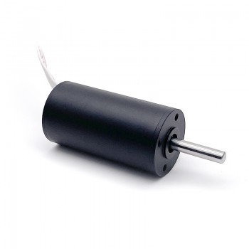 2 Stück bürstenloser, kernloser DC-Motor mit Planetengetriebe, 24V, Ø22 mm