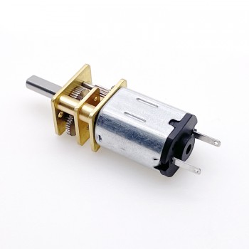 2 Stück Mini DC-Getriebemotor, 2,4V / 5V, Permanentmagnet, gebürstet, 0,5 kg·cm, 12 × 24 mm
